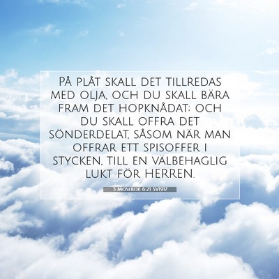 3 Mosebok 6:21 Bibelvers Förklarad