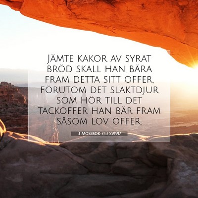 3 Mosebok 7:13 Bibelvers Förklarad