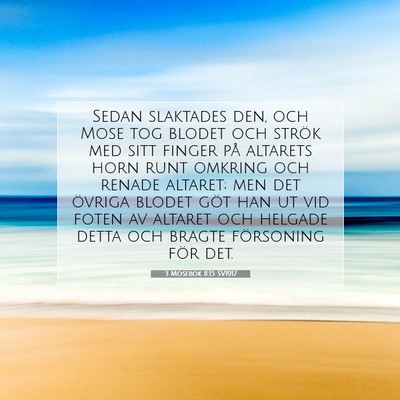 3 Mosebok 8:15 Bibelvers Förklarad
