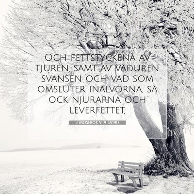 3 Mosebok 9:19 Bibelvers Förklarad