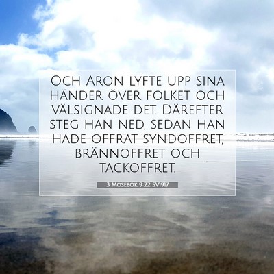 3 Mosebok 9:22 Bibelvers Förklarad
