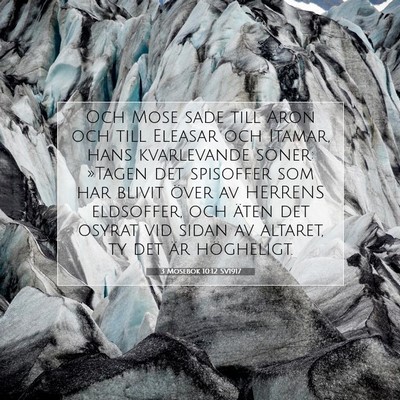 3 Mosebok 10:12 Bibelvers Förklarad