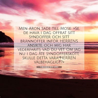 3 Mosebok 10:19 Bibelvers Förklarad