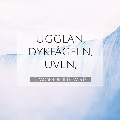 3 Mosebok 11:17 Bibelvers Förklarad