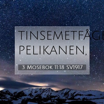 3 Mosebok 11:18 Bibelvers Förklarad
