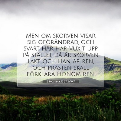 3 Mosebok 13:37 Bibelvers Förklarad