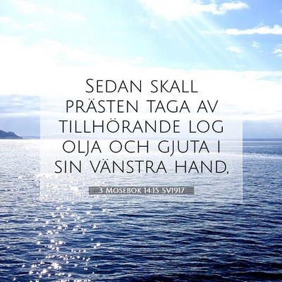 3 Mosebok 14:15 Bibelvers Förklarad
