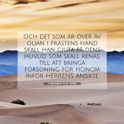 3 Mosebok 14:29 Bibelvers Förklarad