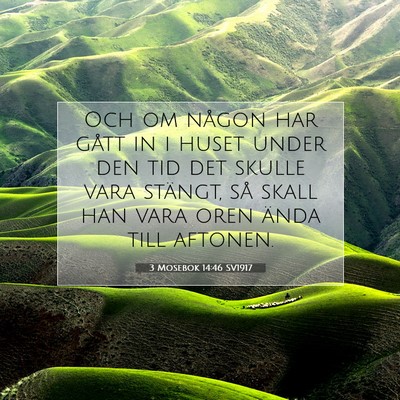 3 Mosebok 14:46 Bibelvers Förklarad