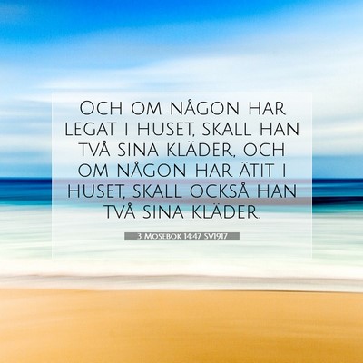 3 Mosebok 14:47 Bibelvers Förklarad