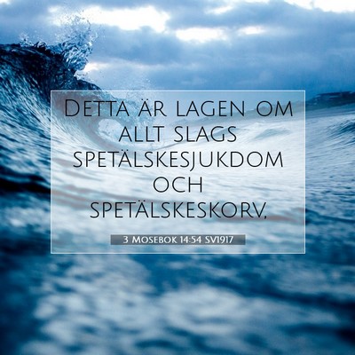 3 Mosebok 14:54 Bibelvers Förklarad