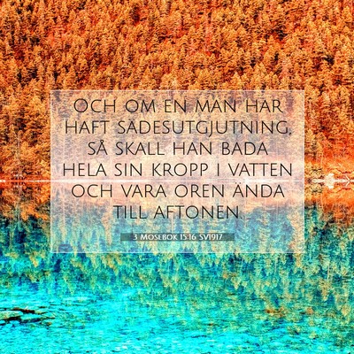3 Mosebok 15:16 Bibelvers Förklarad