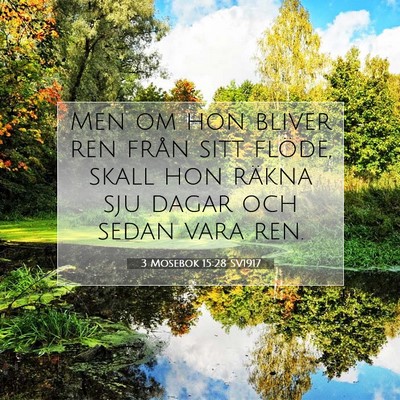 3 Mosebok 15:28 Bibelvers Förklarad