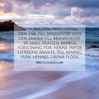 3 Mosebok 15:30 Bibelvers Förklarad