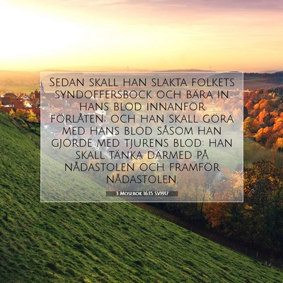 3 Mosebok 16:15 SV1917 Bild av bibelvers