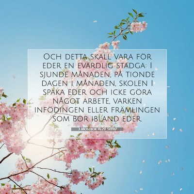 3 Mosebok 16:29 Bibelvers Förklarad