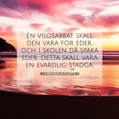 3 Mosebok 16:31 Bibelvers Förklarad