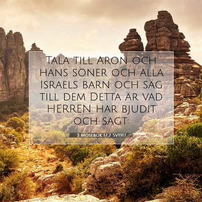 3 Mosebok 17:2 Bibelvers Förklarad