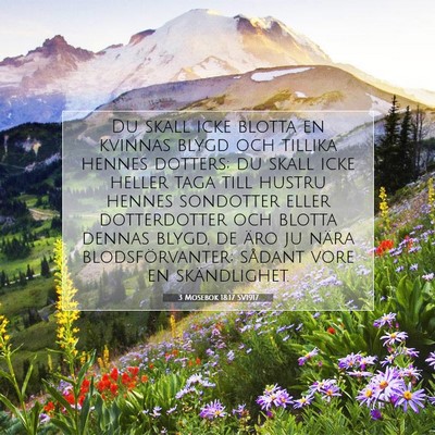 3 Mosebok 18:17 Bibelvers Förklarad