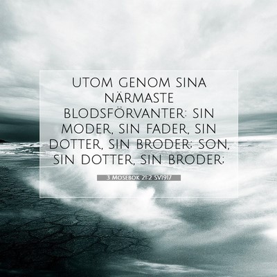 3 Mosebok 21:2 Bibelvers Förklarad