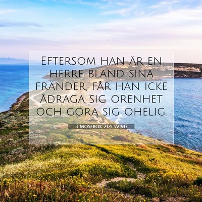 3 Mosebok 21:4 Bibelvers Förklarad