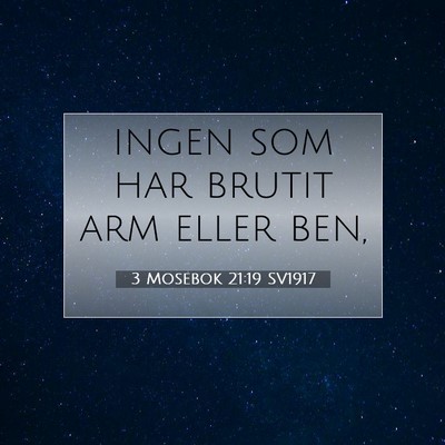 3 Mosebok 21:19 Bibelvers Förklarad