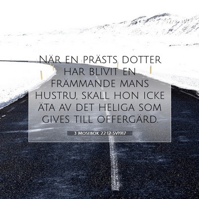 3 Mosebok 22:12 Bibelvers Förklarad