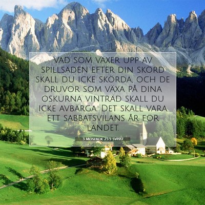 3 Mosebok 25:5 Bibelvers Förklarad