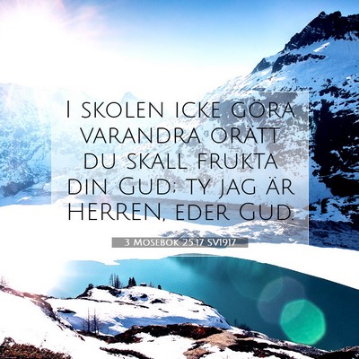 3 Mosebok 25:17 Bibelvers Förklarad