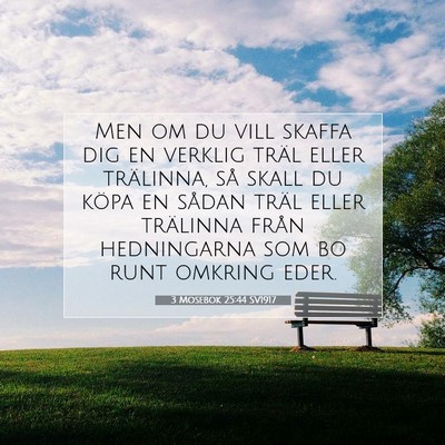 3 Mosebok 25:44 Bibelvers Förklarad