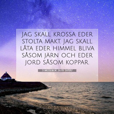 3 Mosebok 26:19 Bibelvers Förklarad