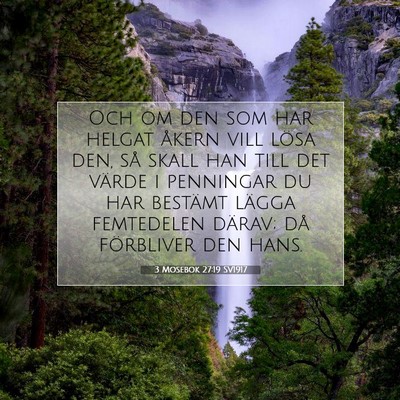 3 Mosebok 27:19 Bibelvers Förklarad