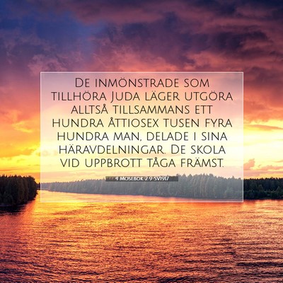 4 Mosebok 2:9 Bibelvers Förklarad