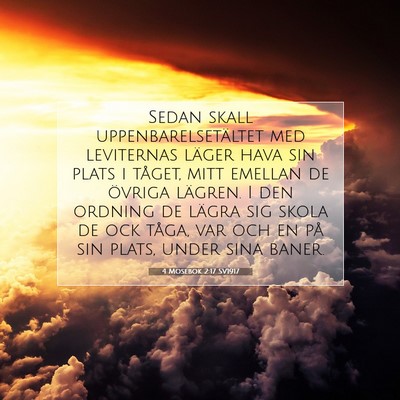 4 Mosebok 2:17 Bibelvers Förklarad