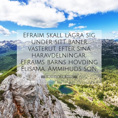 4 Mosebok 2:18 Bibelvers Förklarad