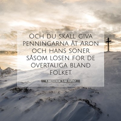 4 Mosebok 3:48 Bibelvers Förklarad