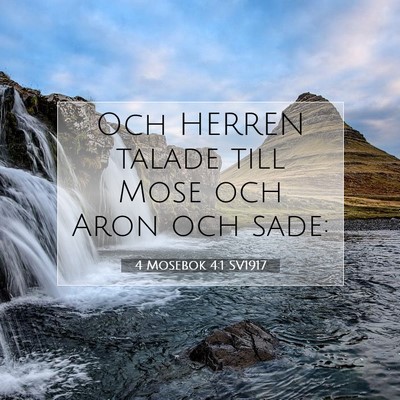 4 Mosebok 4:1 Bibelvers Förklarad
