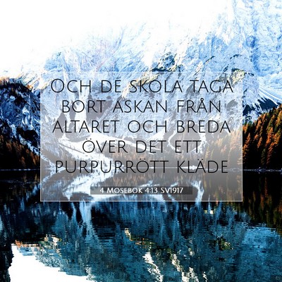 4 Mosebok 4:13 Bibelvers Förklarad