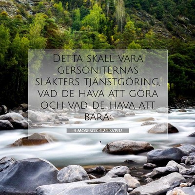 4 Mosebok 4:24 Bibelvers Förklarad