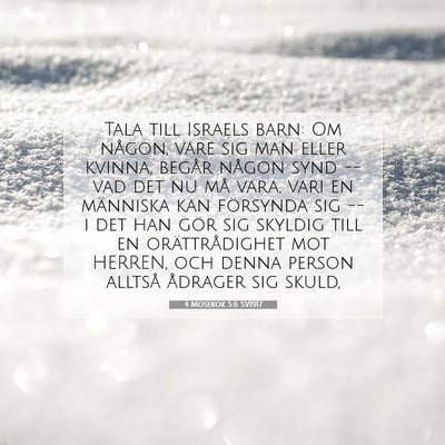 4 Mosebok 5:6 Bibelvers Förklarad