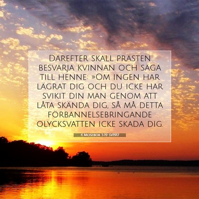 4 Mosebok 5:19 Bibelvers Förklarad