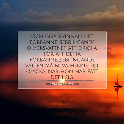 4 Mosebok 5:24 Bibelvers Förklarad