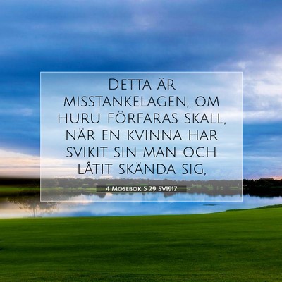 4 Mosebok 5:29 Bibelvers Förklarad