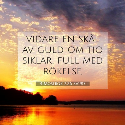 4 Mosebok 7:26 Bibelvers Förklarad