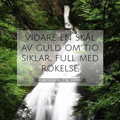 4 Mosebok 7:56 Bibelvers Förklarad