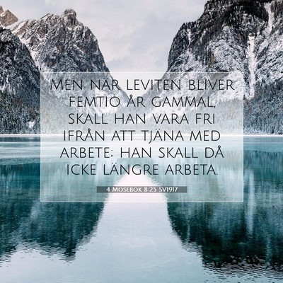 4 Mosebok 8:25 Bibelvers Förklarad