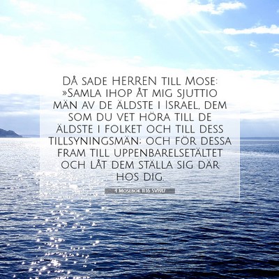 4 Mosebok 11:16 SV1917 Bild av bibelvers