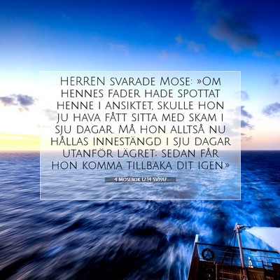 4 Mosebok 12:14 Bibelvers Förklarad