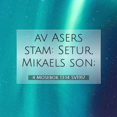4 Mosebok 13:14 Bibelvers Förklarad