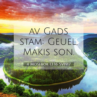 4 Mosebok 13:16 Bibelvers Förklarad